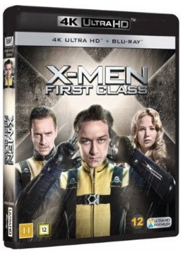 Cover for X-men - First Class (4K UHD + Blu-ray) (2018)