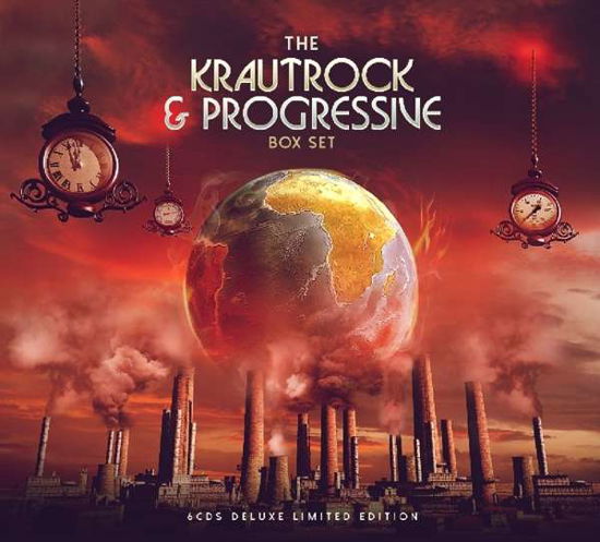 Cover for Various Artists · Krautrock &amp; Progressive (CD) [Limited Deluxe edition] [Box set] (2016)