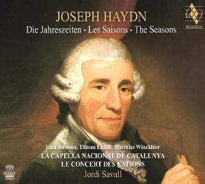 Cover for Jordi Savall &amp; La Capella Nacional de Catalunya &amp; Le Concert Des Nations · Joseph Haydn: Die Jahreszeiten - Les Saisons - The Seasons (CD) (2025)