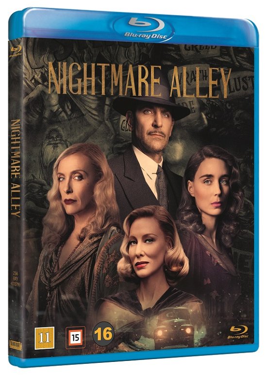 Cover for Guillermo Del Toro · Nightmare Alley (Blu-ray) (2022)