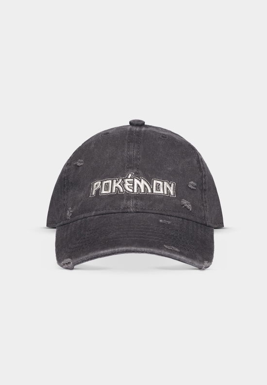 Pokemon: Distressed Adjustable Cap - P.Derive - Produtos - - 8718526133646 - 12 de julho de 2023
