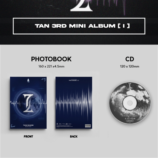 Cover for Tan · Tan Made [ I ] (3rd Mini Album) (CD/Merch) [Photobook edition] (2023)