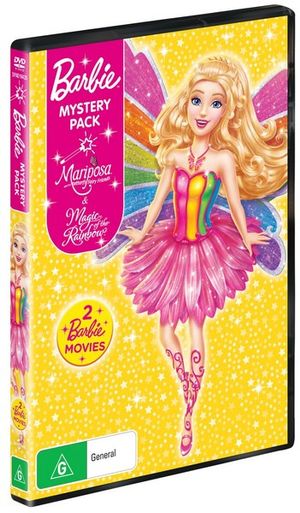 Cover for N/a · Barbie - Magic of the Rainbow / Barbie Mariposa / Barbie Mystery Pack (DVD) (2018)