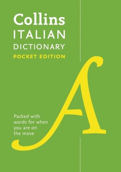 Cover for Collins Dictionaries · Italian Pocket Dictionary: The Perfect Portable Dictionary - Collins Pocket (Paperback Bog) [8 Revised edition] (2017)