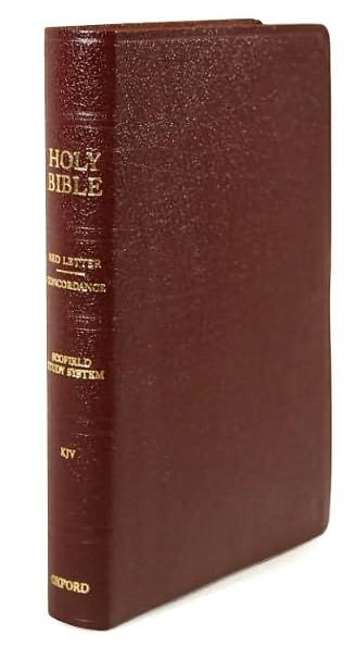 Cover for Oxford University Press · Old Scofield Study Bible-kjv-classic (Leather Book) [Burgundy] (1999)