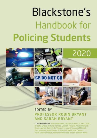 Cover for Robin Bryant · Blackstone's Handbook for Policing Students 2020 (Paperback Book) [14 Revised edition] (2019)