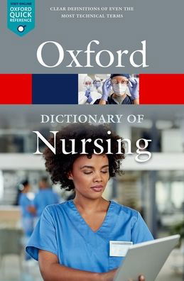 Cover for Law, Jonathan (Ed) · A Dictionary of Nursing - Oxford Quick Reference (Paperback Book) [8 Revised edition] (2021)