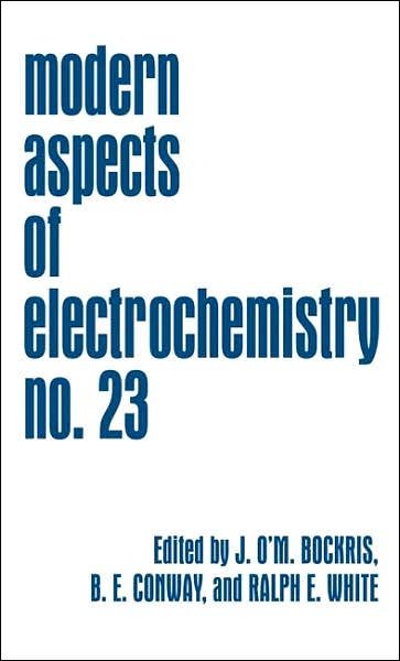 Cover for B E Conway · Modern Aspects of Electrochemistry 23 - Modern Aspects of Electrochemistry (Hardcover bog) [1992 edition] (1992)
