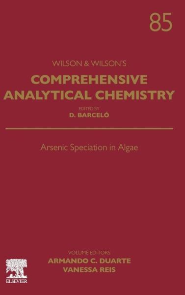 Cover for Arsenic Speciation in Algae - Comprehensive Analytical Chemistry (Hardcover Book) (2019)