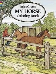 Cover for John Green · My Horse Coloring Book - Dover Nature Coloring Book (Paperback Bog) (2000)