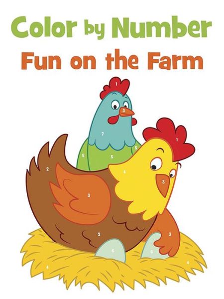 Cover for Dover Dover Publications · Color by Number Fun on the Farm (Book) (2020)