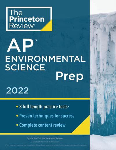 Cover for Princeton Review · Princeton Review AP Environmental Science Prep, 2022: Practice Tests + Complete Content Review + Strategies &amp; Techniques - College Test Preparation (Paperback Book) (2021)