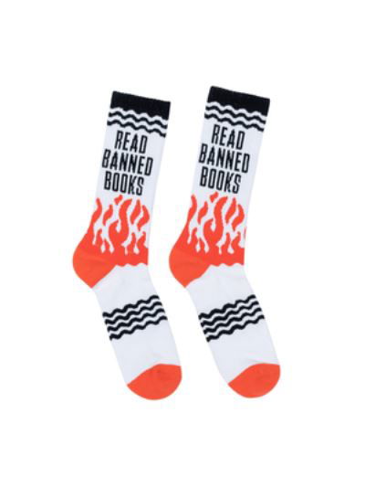 Cover for Out of Print · Read Banned Books Gym Socks - Large (N/A) (2021)