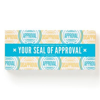 Your Seal Of Approval Stamp Set - Brass Monkey - Bøger - Galison - 9780735377646 - 7. marts 2024