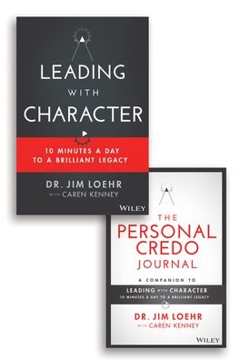 Cover for Jim Loehr · Leading with Character: 10 Minutes a Day to a Brilliant Legacy Set (Gebundenes Buch) (2020)