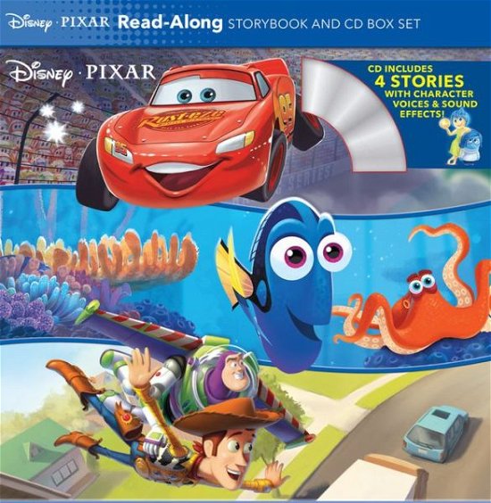 Cover for Disney Book Group · Disney*Pixar Read-Along Storybook and CD Box Set - Read-Along Storybook and CD (Hardcover Book) (2017)