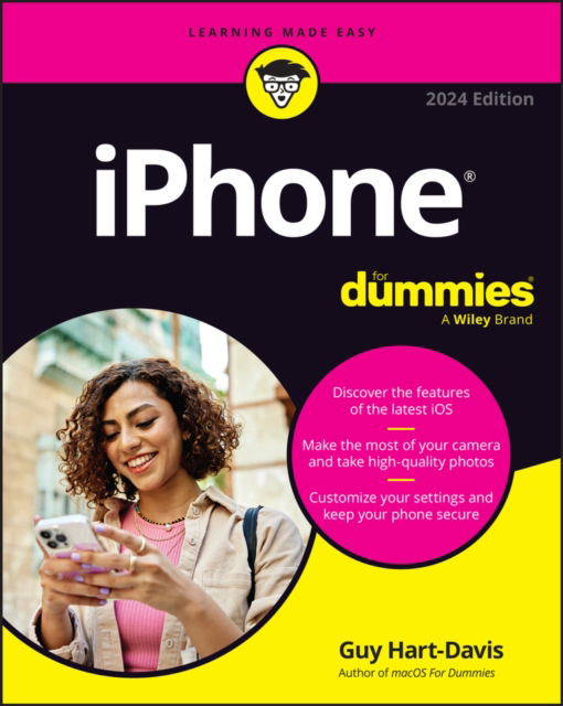 Cover for Guy Hart-Davis · Iphone for Dummies (Paperback Book) (2023)