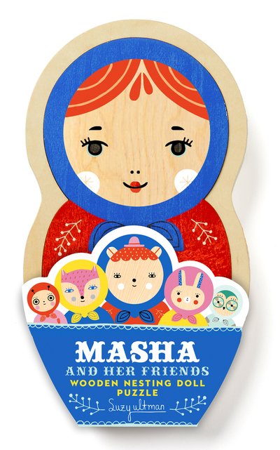 Masha and Her Friends Wooden Nesting Doll Puzzle - Suzy Ultman - Bordspel - Chronicle Books - 9781452181646 - 20 oktober 2020