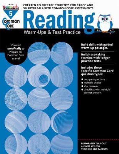 Newmark Common Core Reading Warm-Ups and Test Practice Book, Grade 5 - Multiple Authors - Books - Newmark Learning - 9781478806646 - 2019