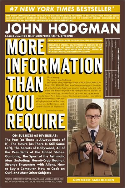 Cover for John Hodgman · More Information Than You Require (Paperback Book) (2009)