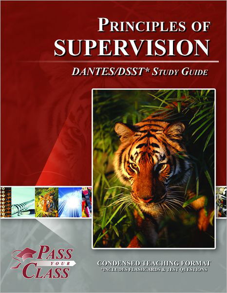 Cover for PassYourClass · Principles of Supervision DANTES / DSST Test Study Guide (Paperback Book) (2018)