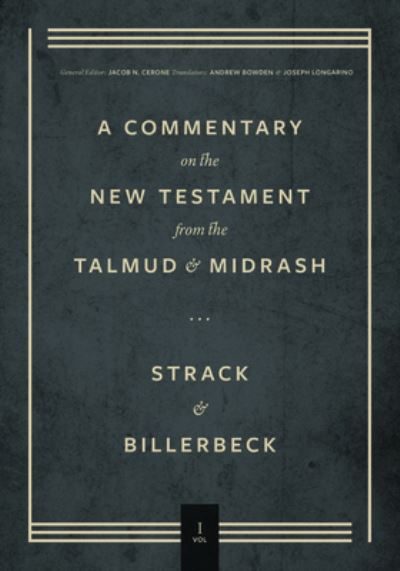 Volume 1, Matthew - Strack - Books - Faithlife Corporation - 9781683596646 - February 1, 2023