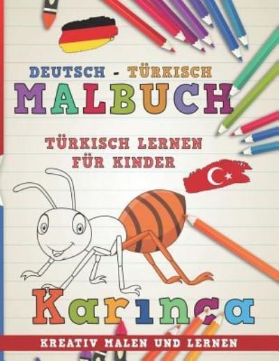 Cover for Nerdmedia · Malbuch Deutsch - T (Pocketbok) (2018)