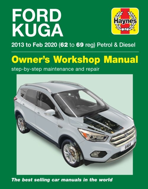 Cover for Haynes Publishing · Ford Kuga 2013 - Feb 2020 (62 to 69) Haynes Repair Manual (Paperback Bog) (2020)