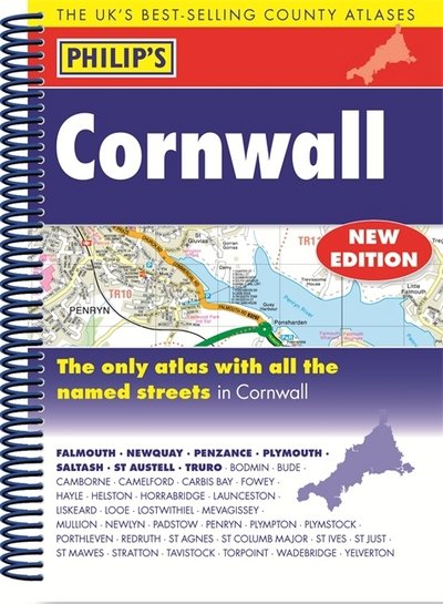 Cover for Philip's Maps · Philip's Street Atlas Cornwall and Plymouth (Spiralbuch) (2015)