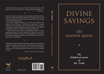 Cover for Muhyiddin Ibn 'Arabi · Divine Sayings: 101 Hadith Qudsi (Paperback Book) (2020)