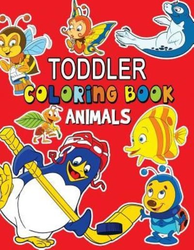 Cover for V Art · Animals Toddler Coloring Book (Paperback Bog) (2017)