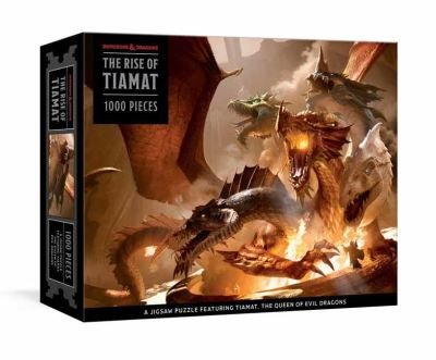 Official Dungeons & Dragons Licensed · The Rise of Tiamat Dragon Puzzle: 1000-Piece Jigsaw Puzzle Featuring the Queen of Evil Dragons: Jigsaw Puzzles for Adults - Dungeons and Dragons (SPILL) (2020)