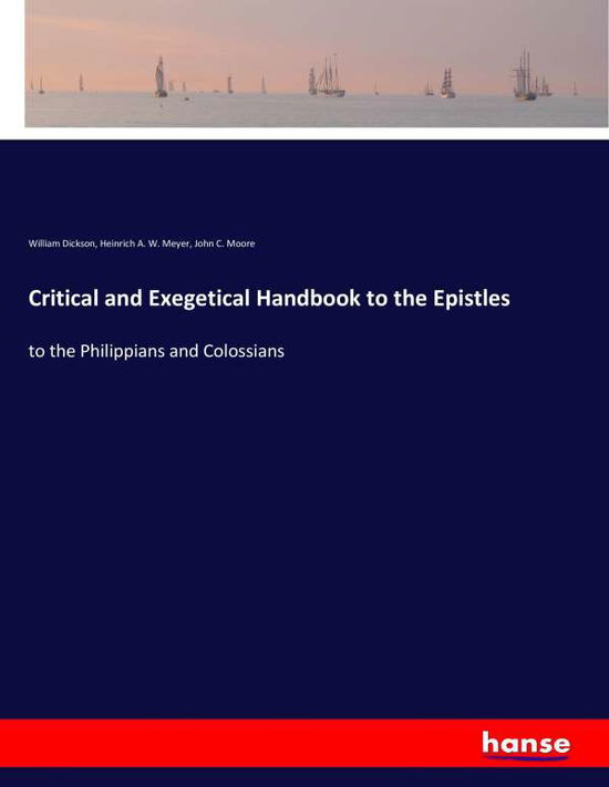 Cover for Dickson · Critical and Exegetical Handboo (Book) (2017)