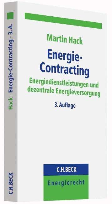 Cover for Hack · Energie-Contracting (Bok)