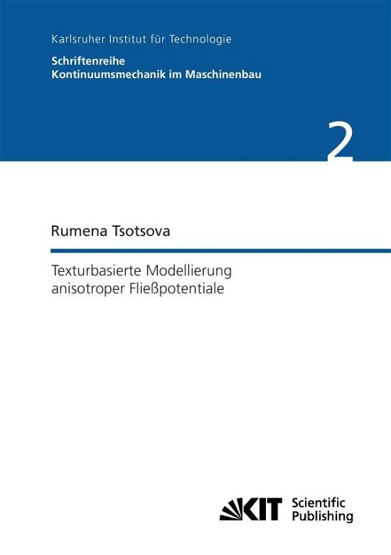Cover for Tsotsova · Texturbasierte Modellierung an (Buch) (2014)