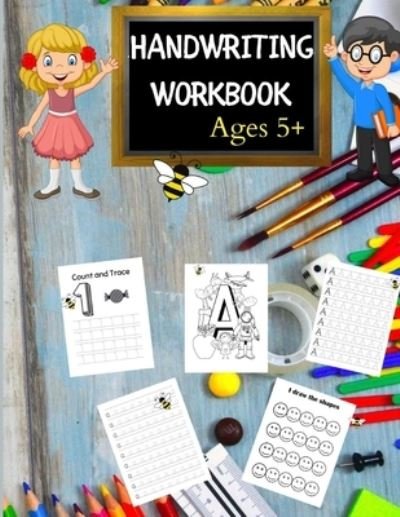 Cover for Estelle B Publishing · Handwriting Workbook for Kids Age 5 (Paperback Book) (2021)