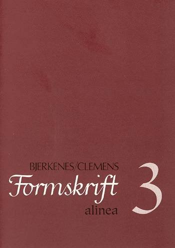 Cover for Christian Clemens Alvhild Bjerkenes · Formskrift: Formskrift 3, 5.kl. (Hæftet bog) [1. udgave] (1999)
