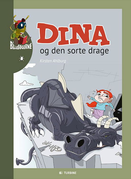 Cover for Kirsten Ahlburg · Dina og den sorte drage (Hardcover Book) [1.º edición] (2016)