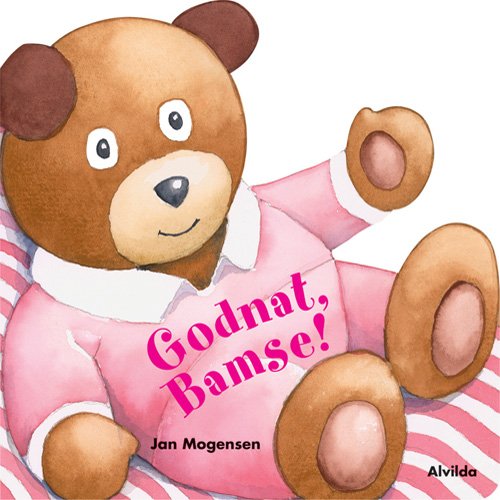 Cover for Jan Mogensen · Papbøger, der siger Spar 2: Godnat, Bamse! (lyserød) (Cardboard Book) [1st edition] (2010)