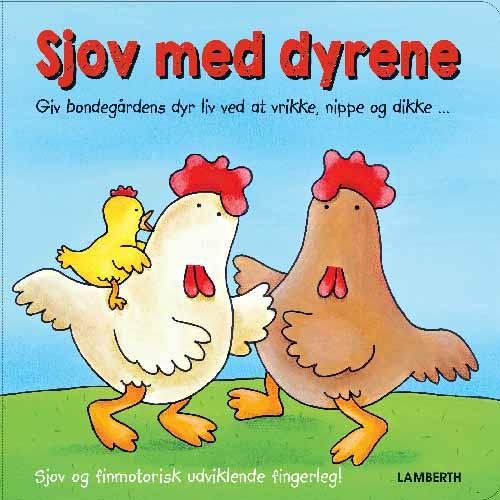 Cover for Lena Lamberth · Sjov med dyrene (Pappbok) [1. utgave] (2016)