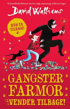 Cover for David Walliams · Gangster Farmor vender tilbage (Gebundesens Buch) [1. Ausgabe] (2022)