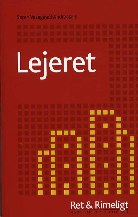 Cover for Søren Vasegaard Andreasen · Lejeret (Sewn Spine Book) [1e uitgave] (2013)