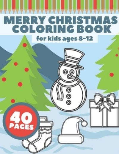 Cover for Unique Snowflake · Merry Christmas Coloring Book (Paperback Book) (2020)