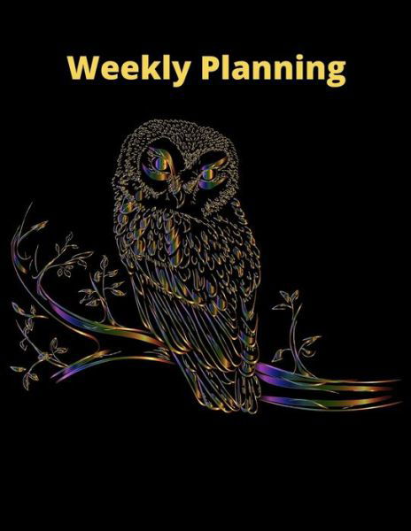 Cover for Blank Lined Notebook · Weekly Planning (Pocketbok) (2020)