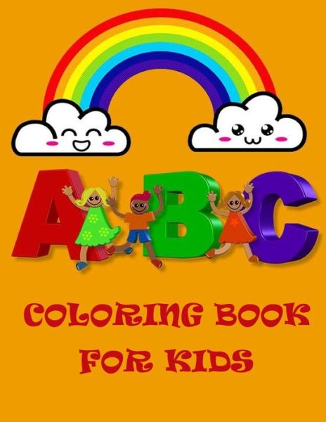 Cover for Learn English · Abc coloring book for kids (Paperback Bog) (2020)