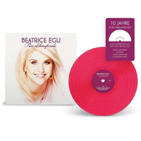 Cover for Beatrice Egli · Pure Lebensfreude (10th Anniversary,1lp Pink) (LP) [Limited edition] (2023)