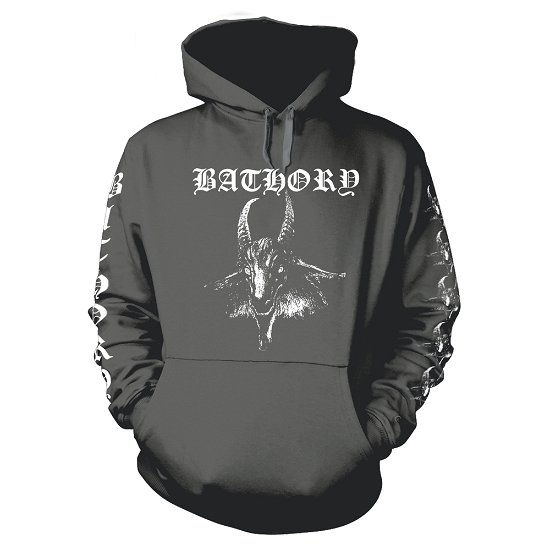 Cover for Bathory · Goat (Grey) (Hoodie) [size M] (2023)