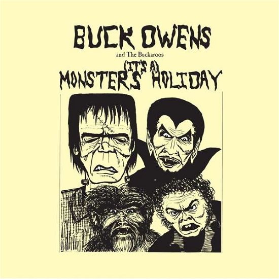 Cover for Buck Owens &amp; the Buckaroos · (Its A) Monsters Holiday (CD) (2021)