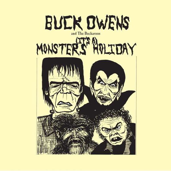 Cover for Buck Owens &amp; the Buckaroos · (Its A) Monsters Holiday (CD) (2021)