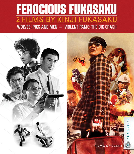 Cover for Ferocious Fukasaku: Two Films by Kinji Fukasaku (Blu-ray) (2024)